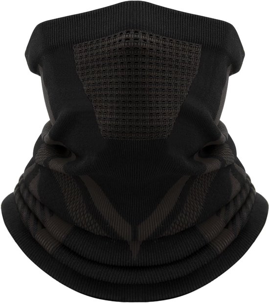 Winterse Nekgaiter voor Mannen - Thermische Sjaal, Winddichte Balaclava voor Skiën en Motorrijden, Multifunctionele en Lichtgewicht Bescherming