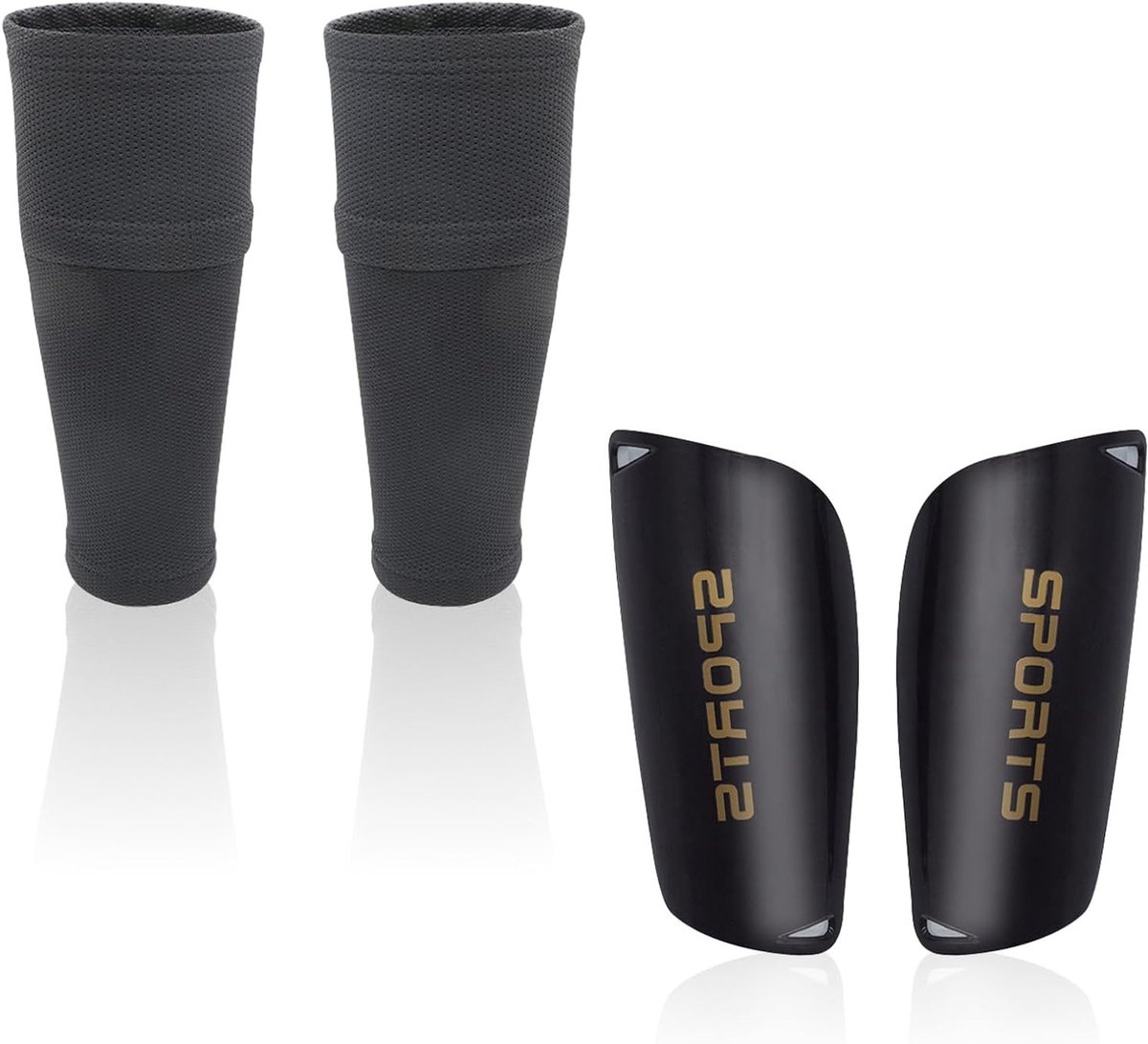 1200x1091.jpg Voetbal scheenbeschermers voor kinderen - antislip sokken en kuitmouwen set voor optimale demping en bescherming tijdens het spelen - Afbeelding 1