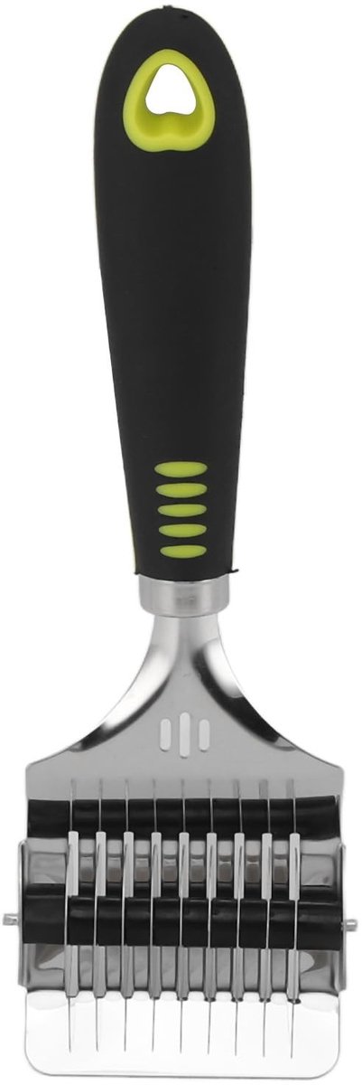 Noedelroosterrol - Ergonomisch ontwerp - Roestvrij staal