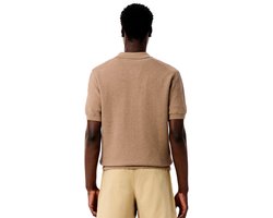 Lacoste poloshirt korte mouw bruin