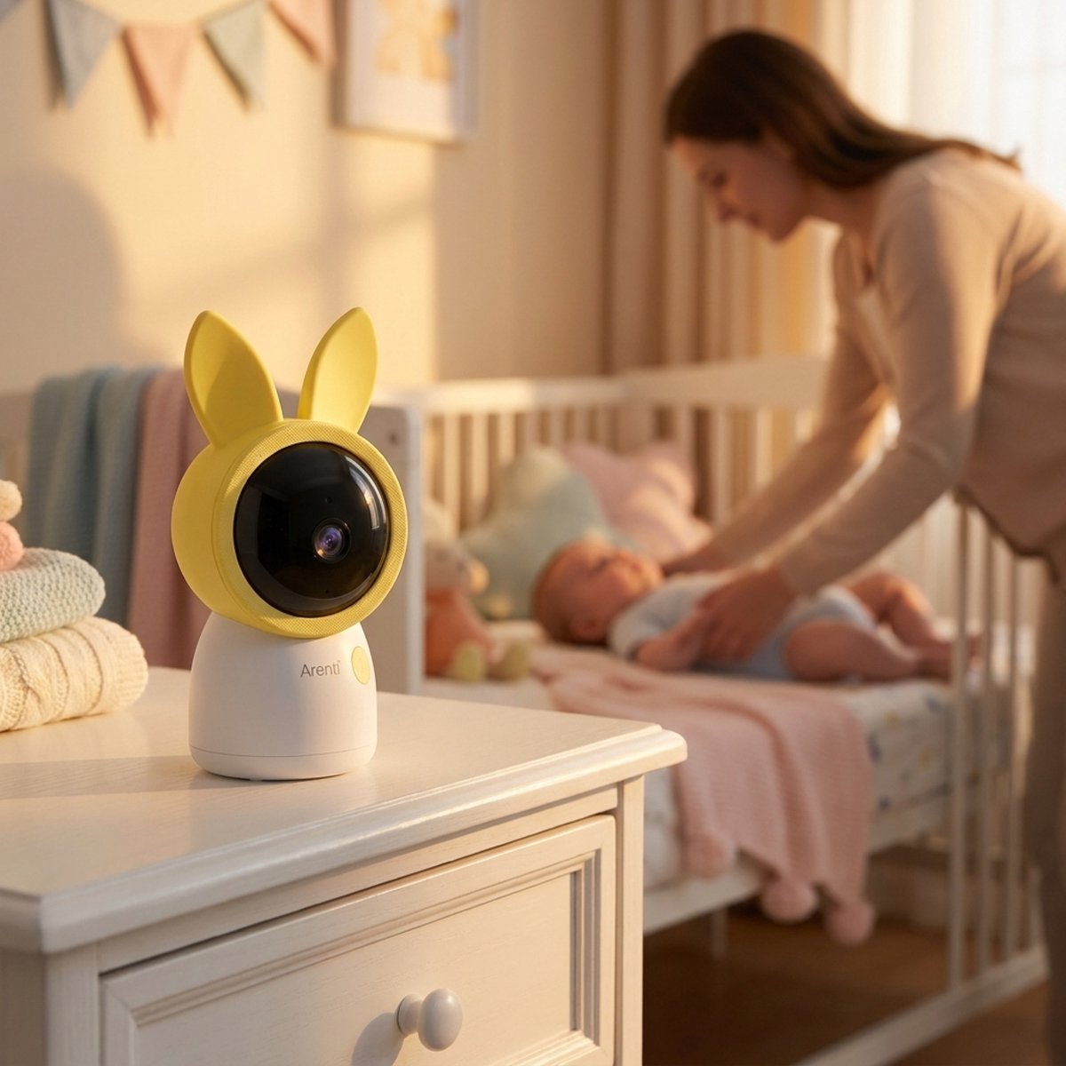 Google Arenti AINanny A5 Kit 5MP - Wifi Baby Monitor - Wifi Babyfoon met 5 inch scherm - Ultra HD 2K Resolutie thumbnail 5