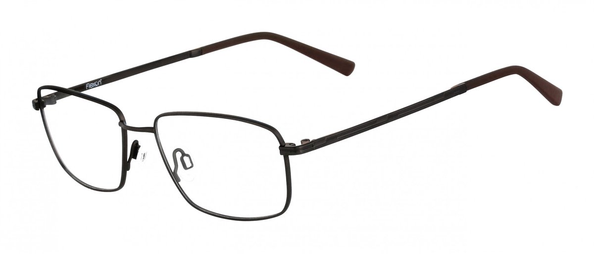 Flexon FLEXON NATHANIEL 600 (210) dark brown 52/17/140 MAN Brilmonturen