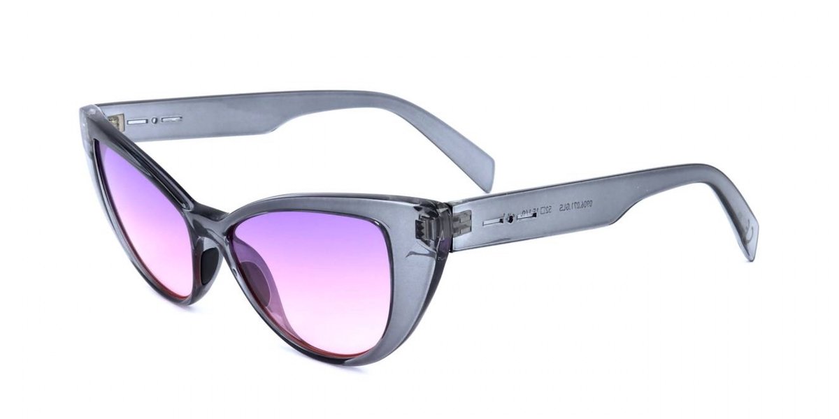 Italia Independent I I MOD. 0906 Crystal grey glossy 52/15/140 WOMAN Zonnebrillen