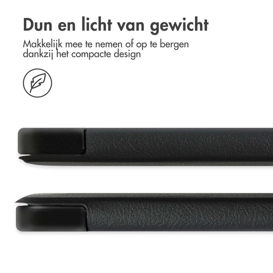 iMoshion Trifold iPad Bookcase (2018) / (2017) / Air 2 / couverture comprimé Air - Zwart