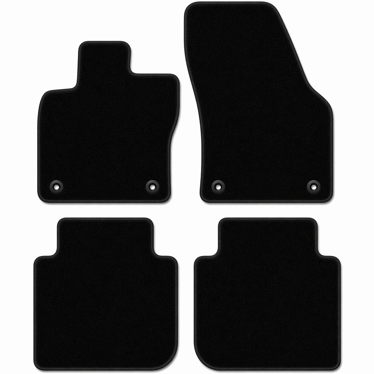 Automatten Skoda Kodiaq I & Volkswagen Tiguan Allspace 2017-2024 & Seat Tarraco 2019-2024