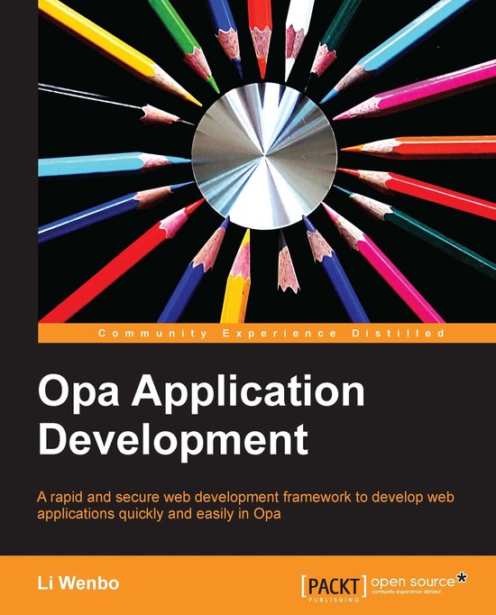 Opa Application Development - cover