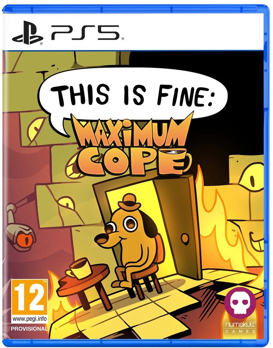 Numskull Games This is Fine Maximum Cope Standaard PlayStation 5