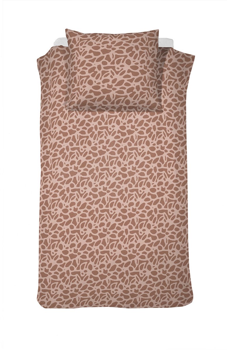 Cinderella - Savanne - Dekbedovertrek - Katoen - 140x200/220 cm + 1 kussensloop 60x70 - Terra — cadeau in Wonen & Interieur - foto 6