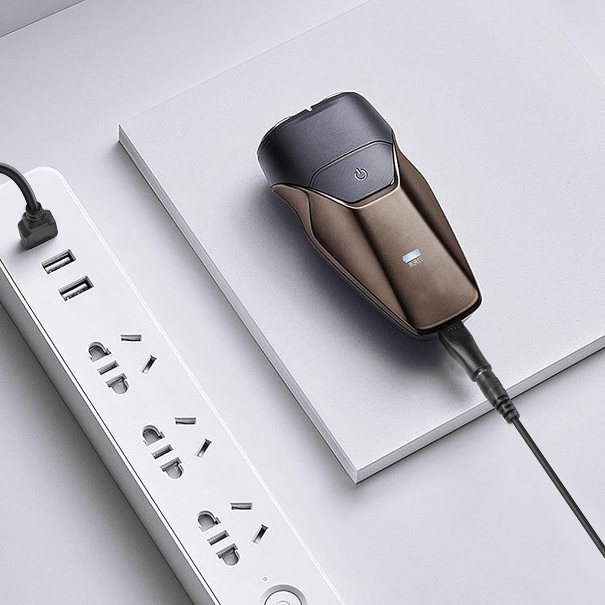 Oplaadkabel voor 5V Scheerapparaten, Geschikt voor Philips, Braun en Remington, Ideaal voor Elektrische Haartrimmers en Scheerapparaten — afbeelding 5