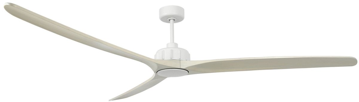 Plafondventilator Caelid Wit incl Led Lamp Ø 254cm