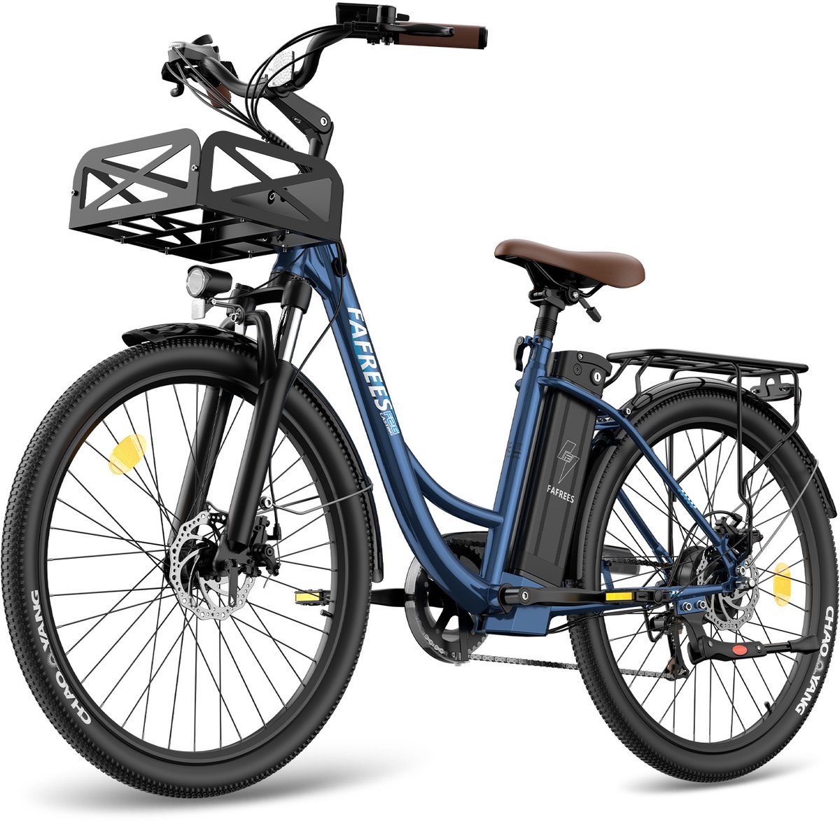 FAFREES F26 Lasting Elektrische Stadsfiets – 250W Motor, 36V 25Ah Accu, 140km Bereik, 26" Banden, 7 Versnellingen