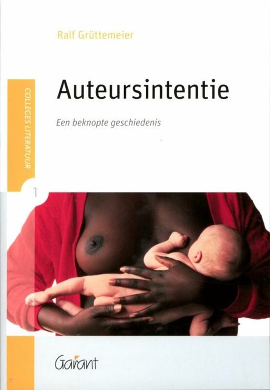 Colleges Literatuur 1 - Auteursintentie - cover