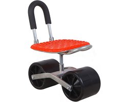 Garden ontlasting - Multi -use tuin Scooter - Rolling Cart - Toegankelijk tuinieren voor alle leeftijden (maat: vouw 2 banden) () powerfully