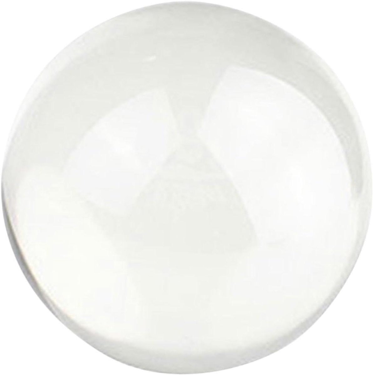 Jongleerbal Acryl - Professionele Bal - Podiumvoorstellingen - Kristallen Bol Effect - 8 cm - Transparant