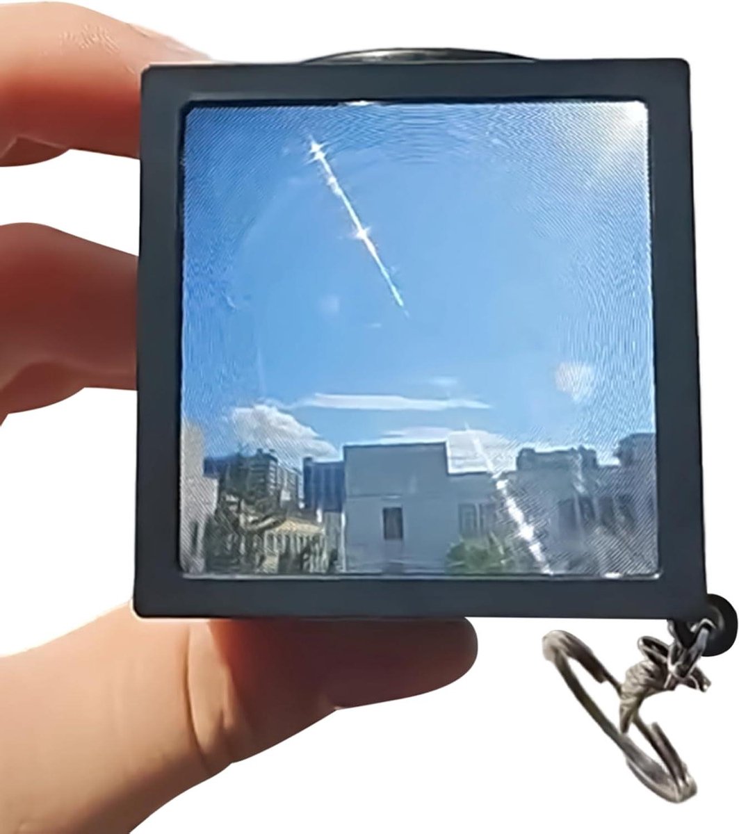 Heuphoogte Zoeker - Precisie Frame - Fotografie Compositie - Parallaxvrije Prism - 50mm Lens - Zwart