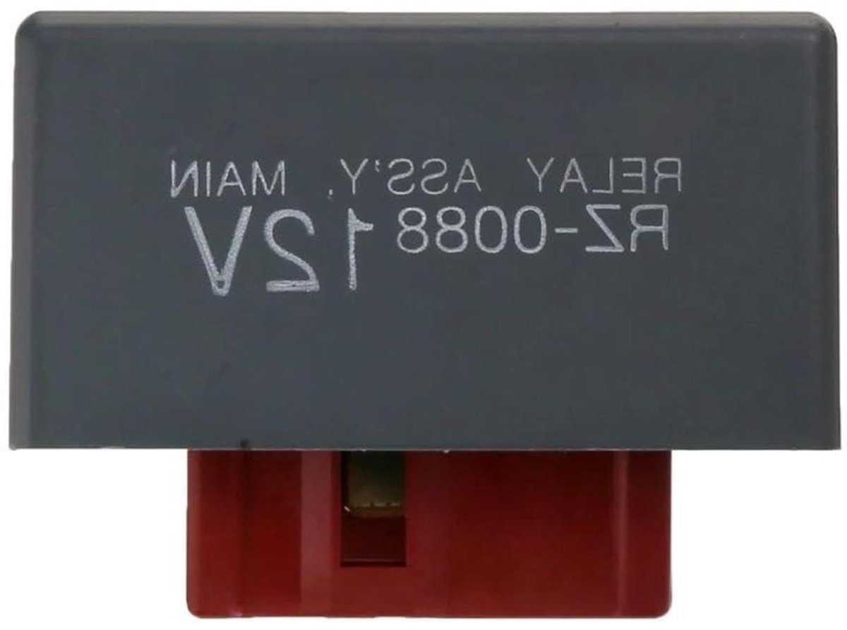 Brandstofpomp Relais - Hoofdrelais Auto - Voertuig Circuit - Geïsoleerd Stuurcircuit - 0.01 Amps - Zwart