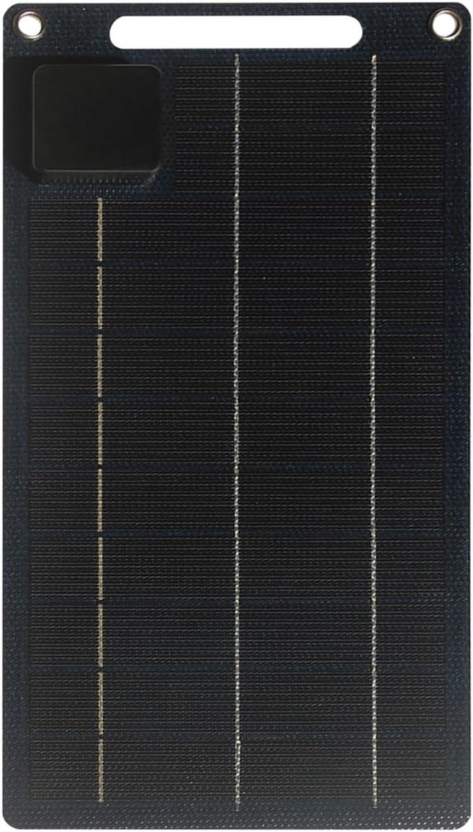 Draagbaar Zonnepaneel - Energie Oplader - Buiten Energie - 100W Snelle Oplader - 36 x 19.5 cm - Zwart