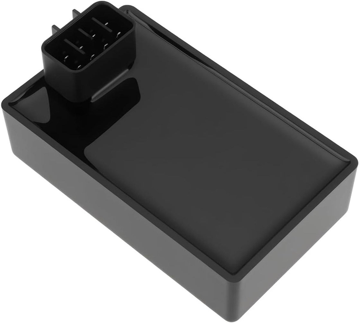 Motorfiets Ontsteking Unit - 8Pin Module - Motor Starten - Stabiel Signaal - 93.5x55.8x23mm - Zwart