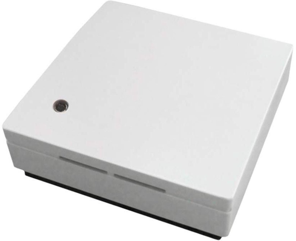 Temperatuursensor - Kamersensor - Binnenshuis Meten - PT1000 Sensor - 75x75x25 mm - Wit