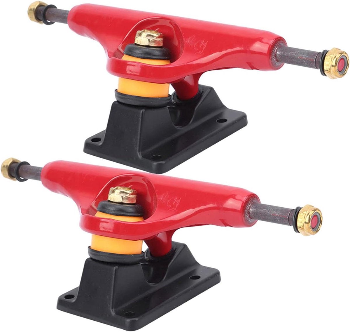 Skateboard Trucks Wielbeugel Set Buiten Sporten Geïntegreerd Ontwerp 2 Stuks