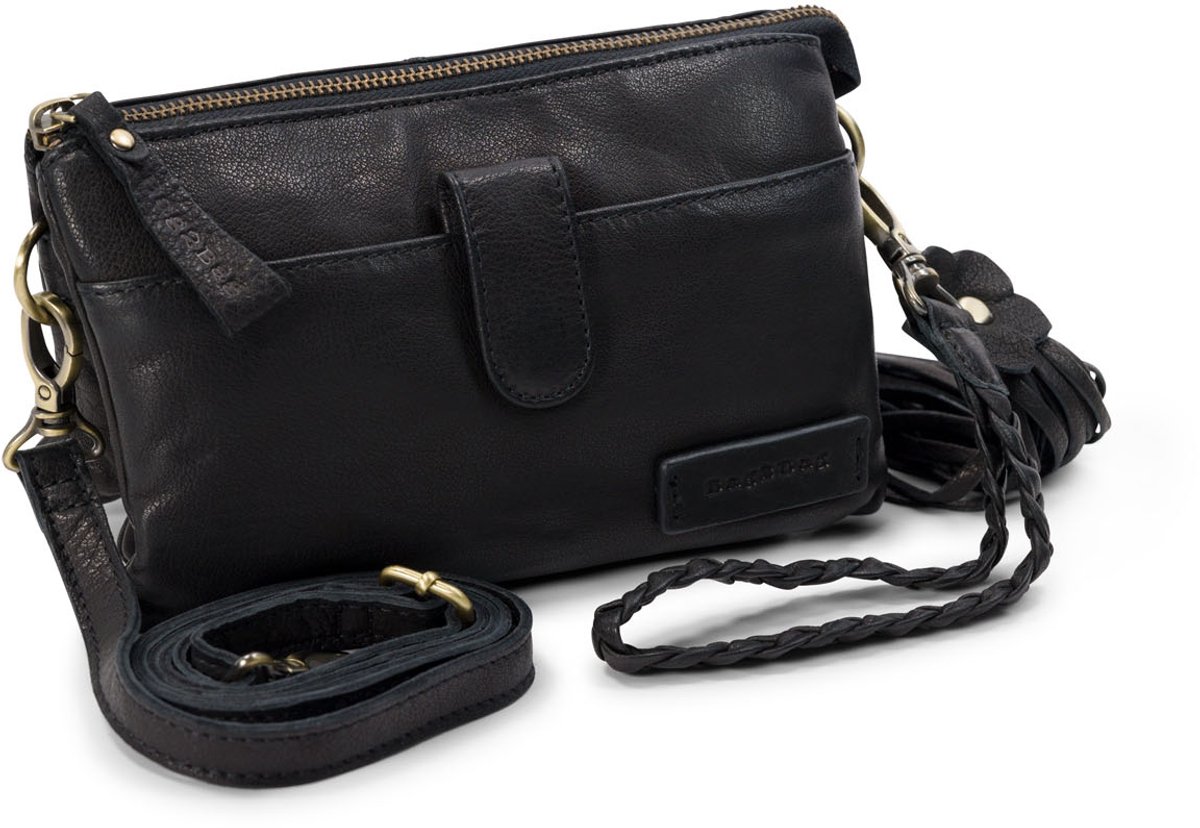 BAG2BAG Dover schoudertasje zwart