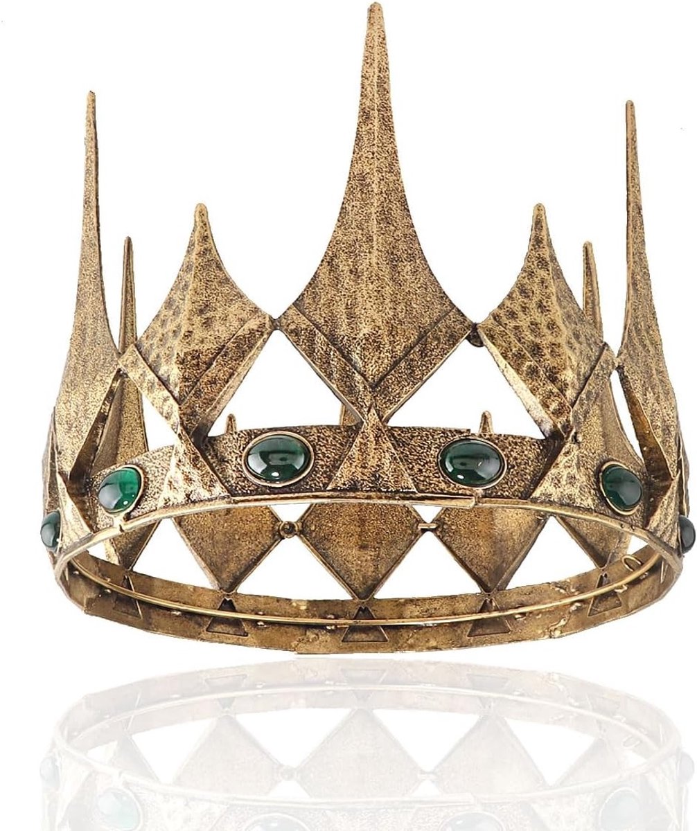 Koninklijke Opal Kroon voor Feestjes, Verjaardagen en Paginaants, Perfect voor Kostuums en Themafeesten