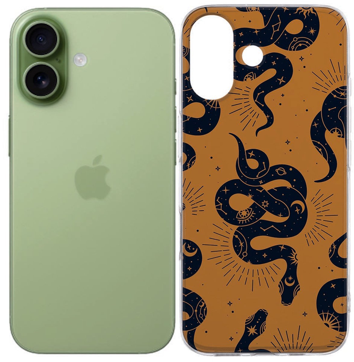 Hoesje Apple iPhone 17 Snakes – Siliconen