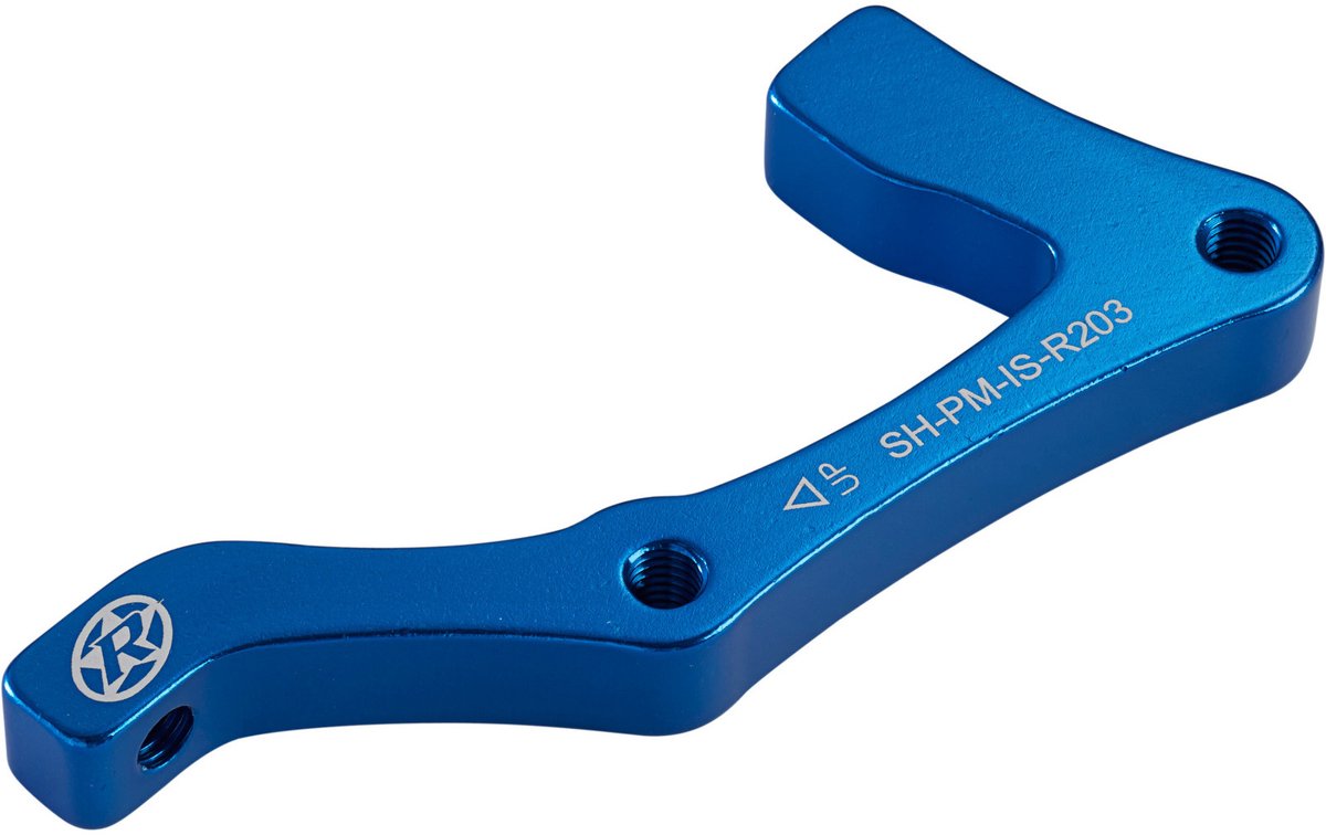 Reverse Brake Disc Adapter Is-pm 203 Shimano Rear Blue - UNI