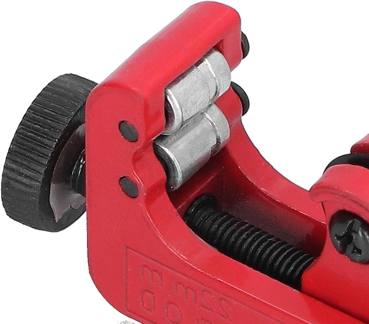 Dailygoods - Buizensnijder - Pijpsnijder voor Aluminium en Koper - Lichtgewicht en Draagbaar - 3-22mm - Perfect voor Loodgieters en Elektriciens - Rood thumbnail 3