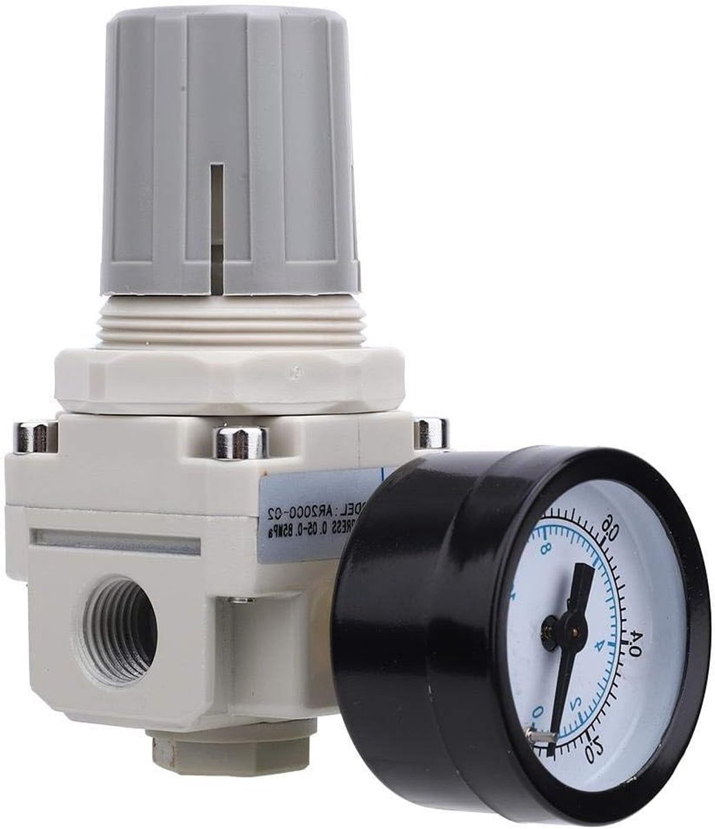 1/4" Pneumatische Luchtbehandelingsfilter met Drukregelaar en Manometer voor Efficiënte Luchtbehandeling en Compressie