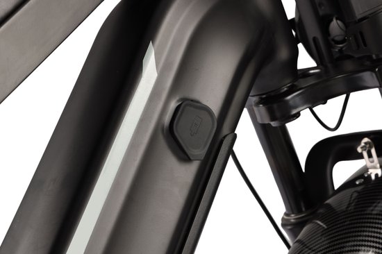 FAVY Sportline Fatbike - Limited GT20 Edition - Rijklaar - 65 km Actieradius - Verlengd Duo Zadel - NFC - Alarmsysteem - LCD Display - Hydraulische Schijfremmen - Bekerhouder - 250W Motor - Incl. Elektrische Fietspomp - 2 Jaar Garantie - Zwart van Merkloos — afbeelding 3