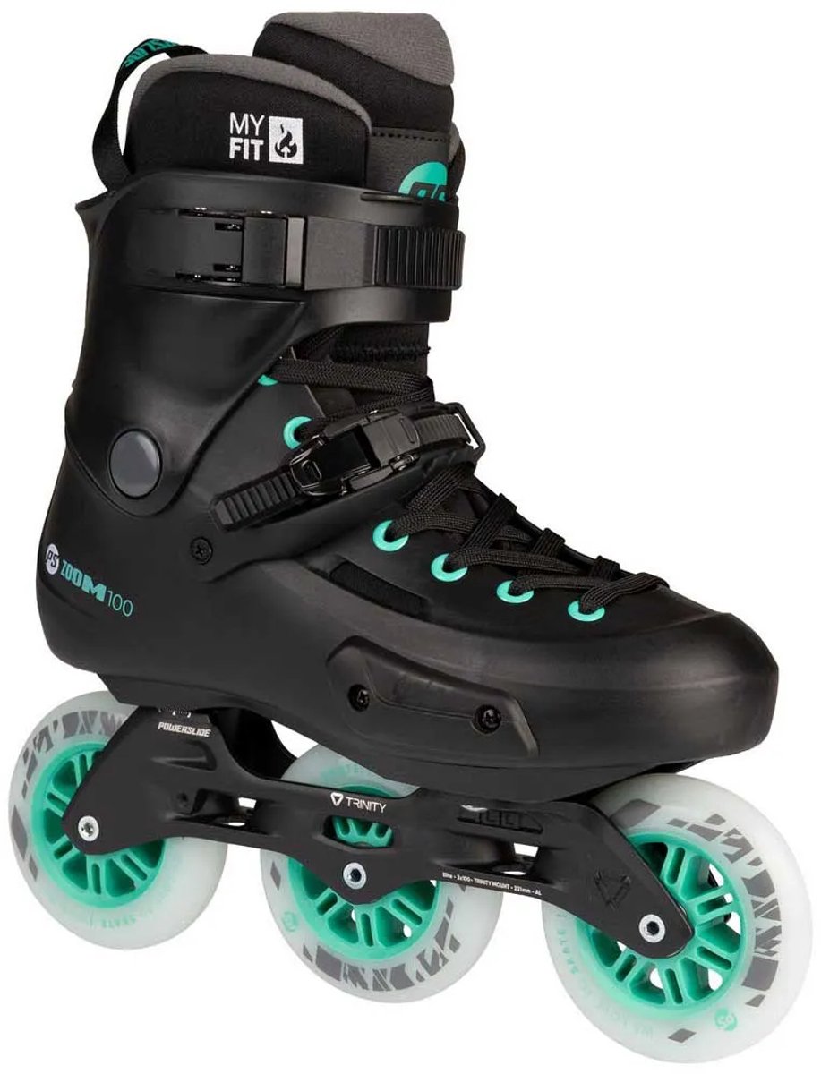 Powerslide Zoom Pro 100 Inline Skates Zwart