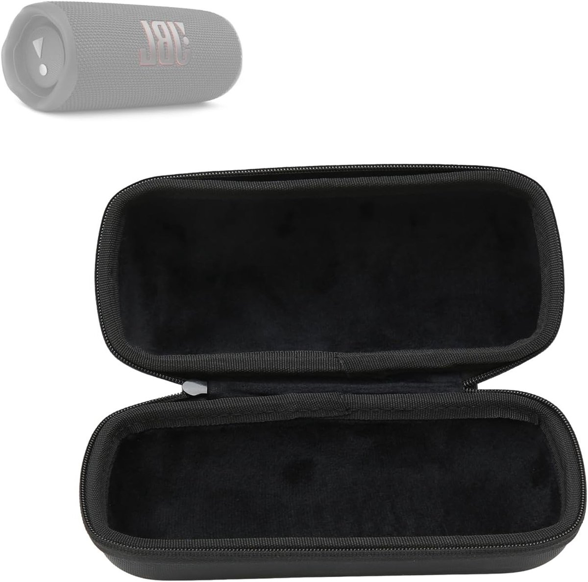 Draagtas voor Draadloze Speakers, Waterdichte en Schokbestendige Opbergtas met Rits voor Flip 6 en Flip 5, Ideaal voor Reizen en Bescherming