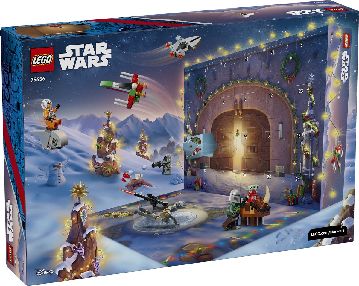 LEGO Star Wars Adventskalender 2026 Speelgoed voor Kinderen vanaf 6 Jaar - 75456 – foto 6