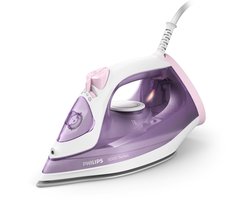 Philips 3000 series DST3010/30 - Strijkijzer - Stoomstrijkijzer - Keramische zoolplaat - 2000W - Paars/Wit