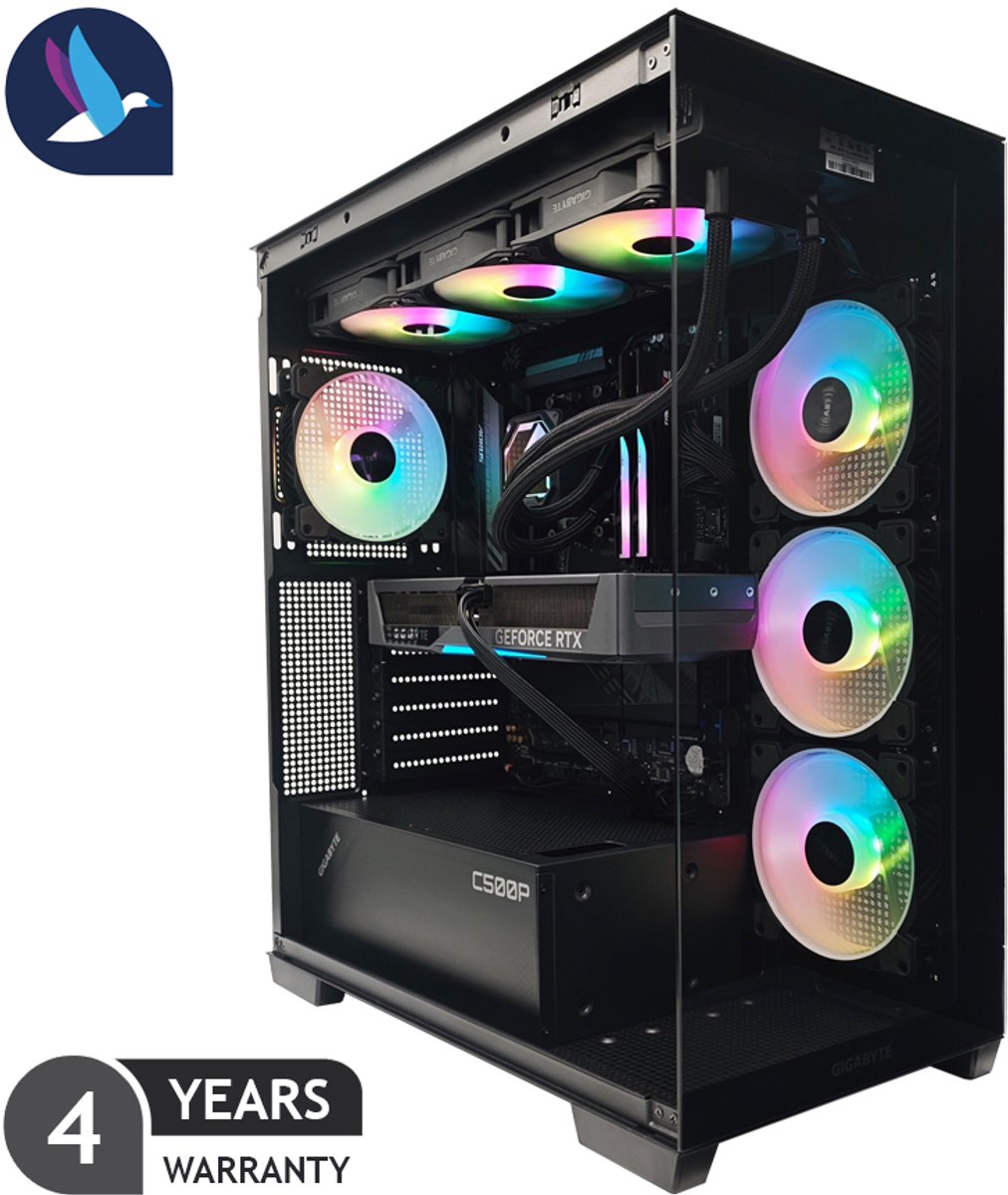 Inferno Gaming PC - AMD Ryzen 7 7800X3D - NVIDIA RTX 5070 - 32 GB RAM - 1 TB SSD - WiFi - BT