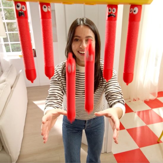 Hot Dog Drop Spel - Vang de vallende worstjes - Leuk familie actiespel