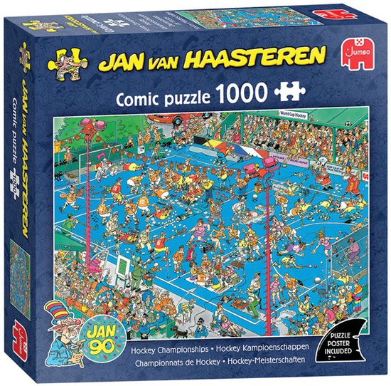 Jan van Haasteren - Hockey Kampioenschappen - 1000 stukjes