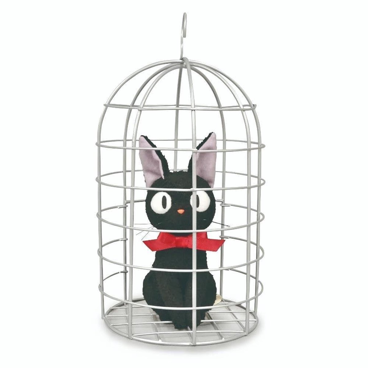 Studio Ghibli Kiki's Delivery Service Medium Plush Jiji Caged