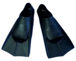 Leisis Silicon Short Zwemvliezen Zwart EU 31 1/2-33