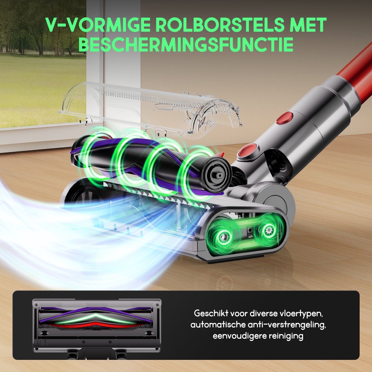 TONIHOMI TONIHOMI Hiaonyx Steelstofzuiger - afbeelding 3