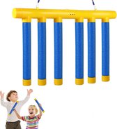 Reflex Drop Sticks Uitdagingsspel – Trainingsspeelgoed voor hand-oogcoördinatie – Geüpgradede versie met afstandsbediening en 3 instelbare snelheden