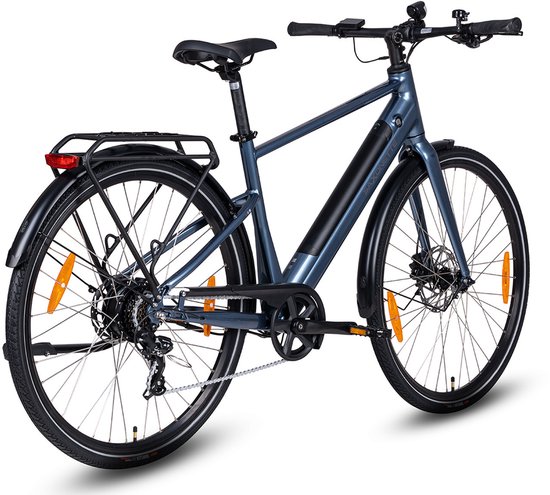Saxonette Urbano heren ebike 7 sp 11.6 Ah blauw van Saxonette — afbeelding 3