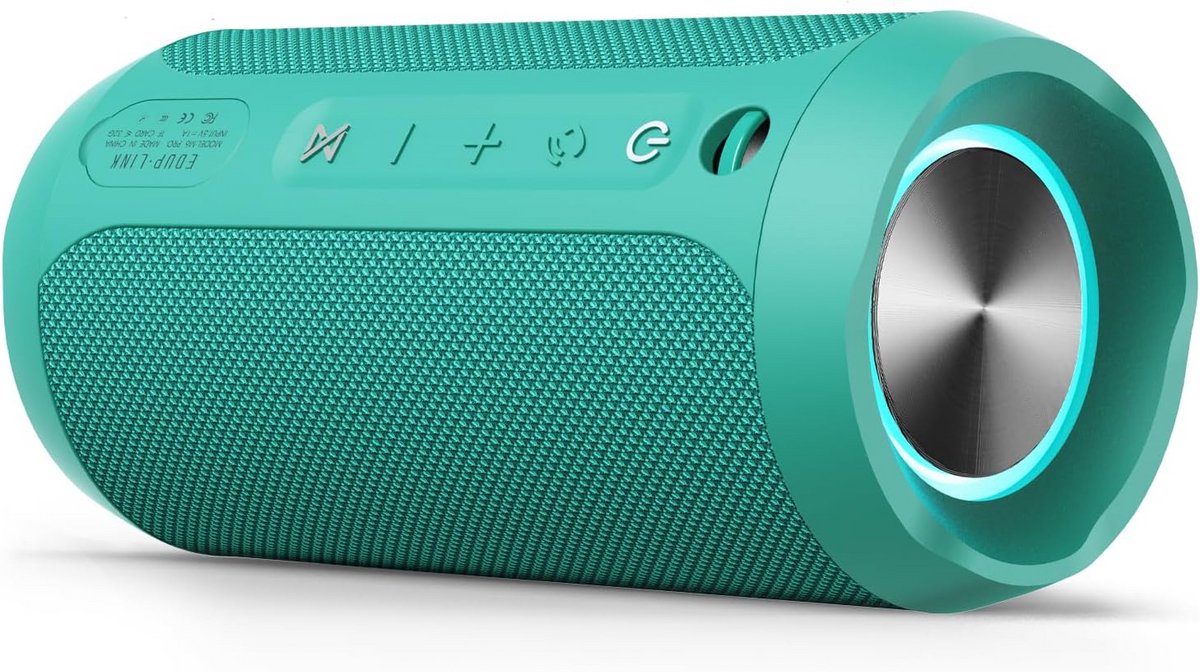 Draagbare IPX7 Waterdichte Bluetooth Speaker met 20 Uur Speeltijd en TWS Stereo