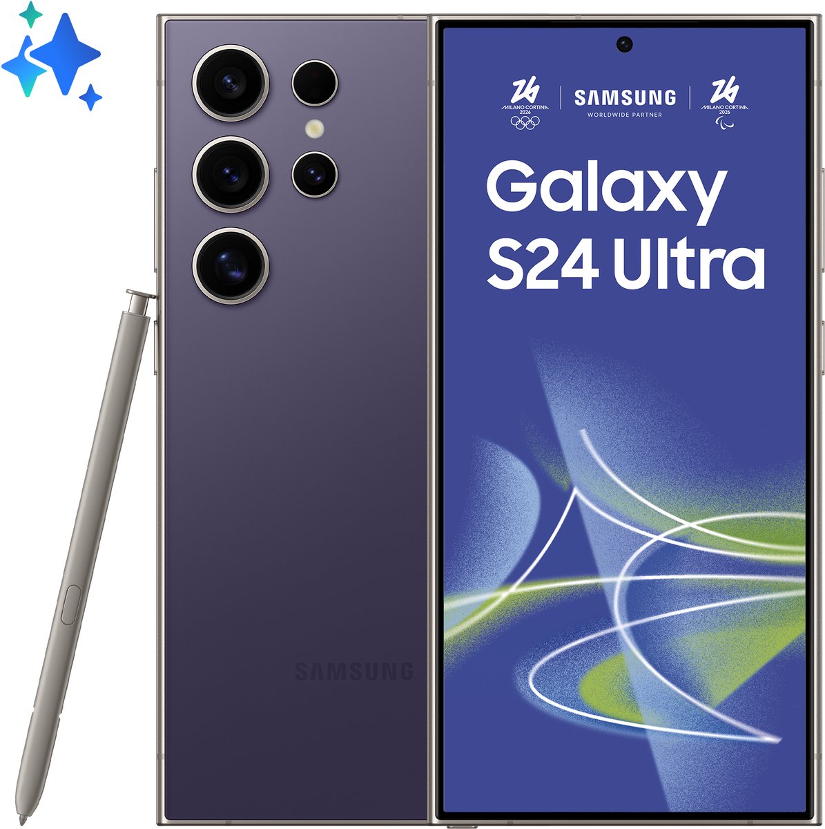 Bol.com Samsung Galaxy S24 Ultra 5G - 256GB - Titanium Violet aanbieding