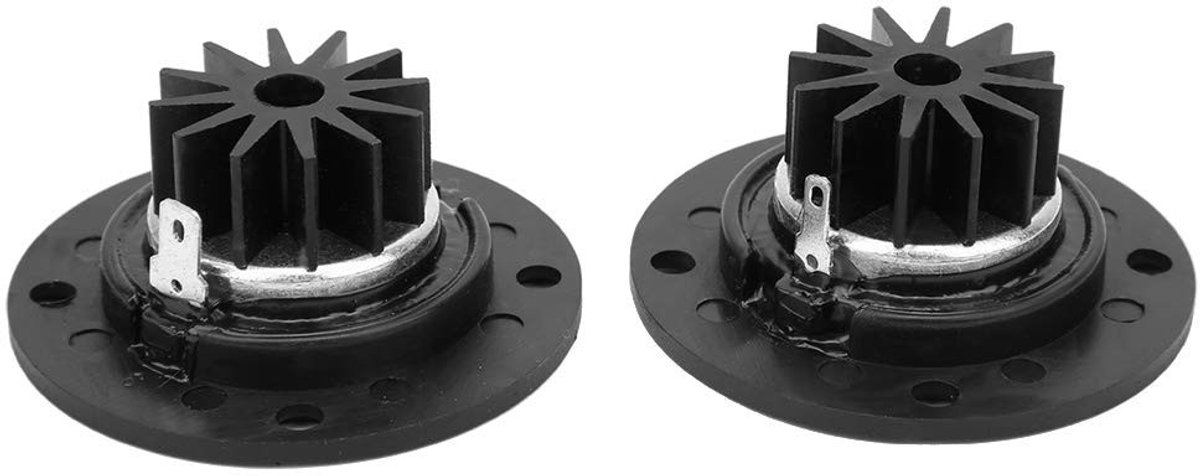 Dailygoods - 2 Stuks 6Ω 30W HIFI Luidsprekers voor Audiosystemen