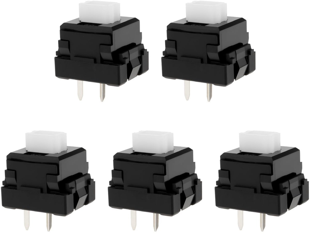 Dailygoods - 2Pin Gitaar Toetsenbord Schakelaars Compatibel met Gibson Xplorer en PS2