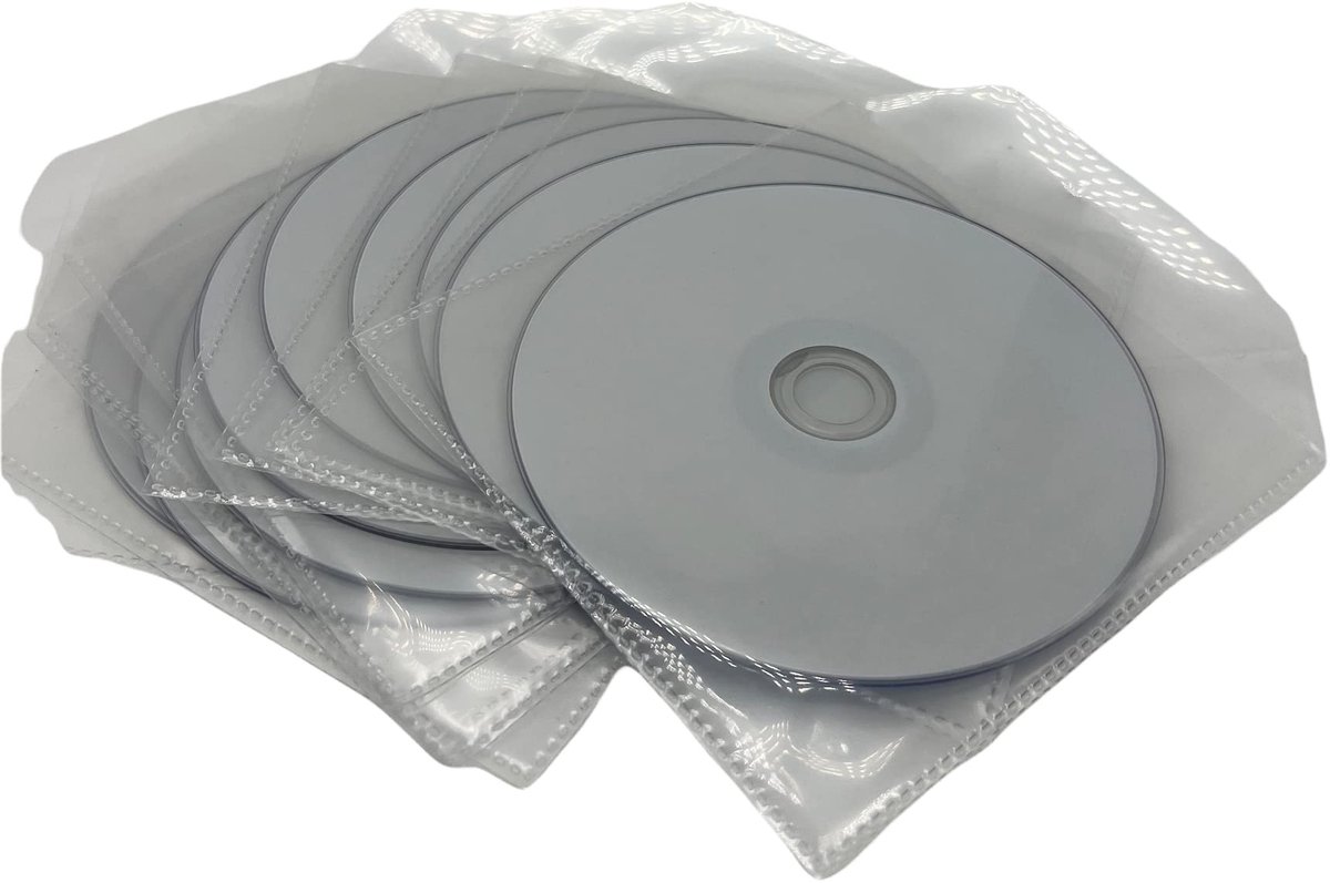 Dailygoods - 10 Pack DVD-R 4,7 GB Wit Inkjet Afdrukbaar