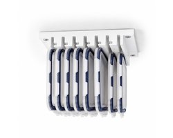 YUOM. Dekselhouder geschikt voor IKEA 365+ – Deksel Organizer – Ruimtebesparend – Wit – Incl. Schroeven & Pluggen