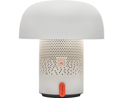 Kooduu Sensa PLAY - Bluetooth Speaker met SOUND BY JBL - Dimbare LED-lamp - Oplaadbare batterij - Inclusief docking station - Kleur Cloudy White